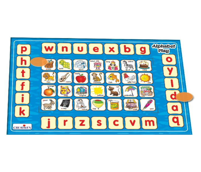 JMsouq Creative Educational CE00984 Alphabet Reading Puzzles Educational Game for Kids - Zoom Image 2