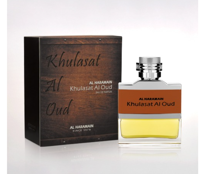 Al Haramain AHP1945 100ml Khulasat Al Oud Perfume Spray - Zoom Image