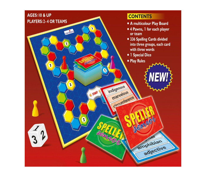 JMsouq Creative Educational CE00809 Speller Senior Educational Game for Kids - Zoom Image 2