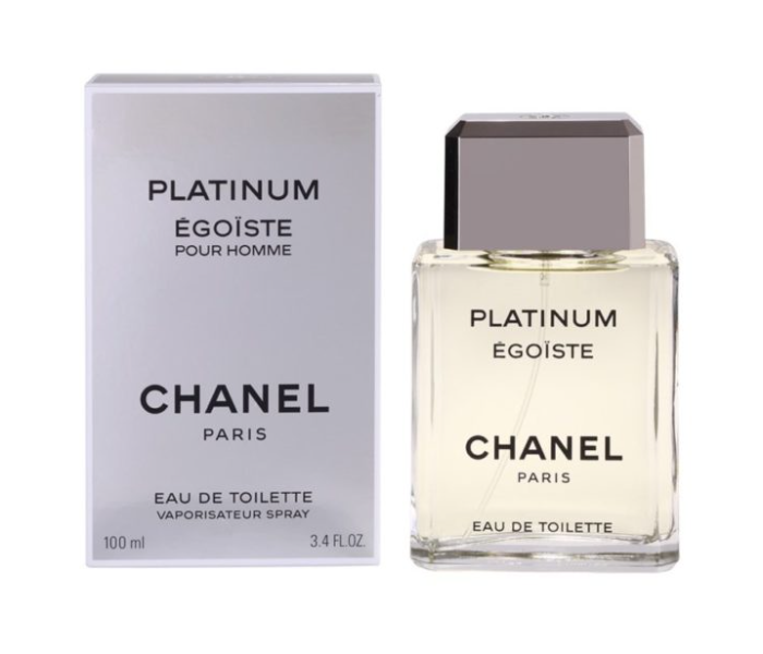 Chanel 100ml Platinum Egoiste Eau de Toilette for Men - Zoom Image