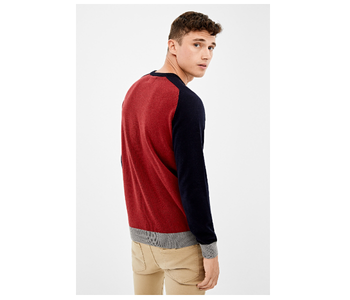 Springfield 140672860 XXL Knitted Jumper for Men - Red - Zoom Image 2