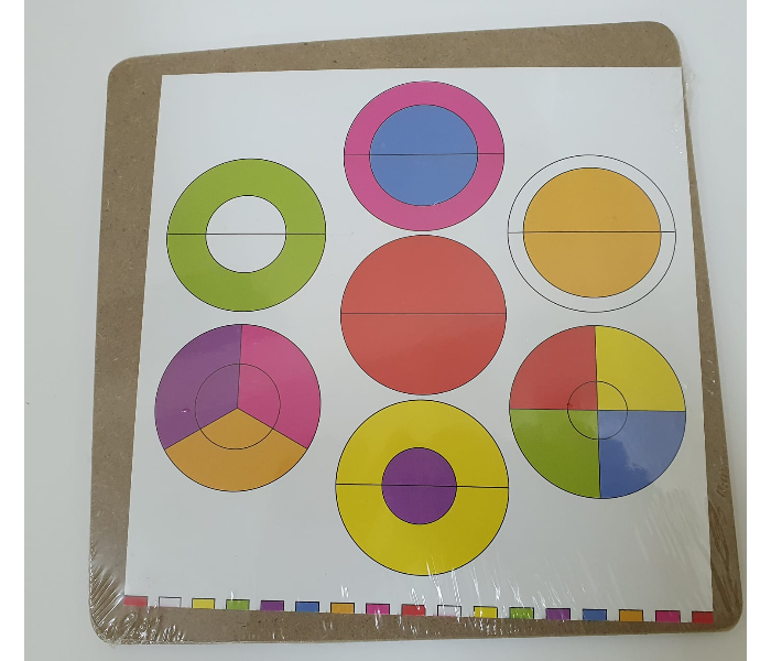 Generic 2107793 Pattern Recognition and Problem Solving Circles Shape Puzzle for Intellectual Growth for Kids - Zoom Image 2