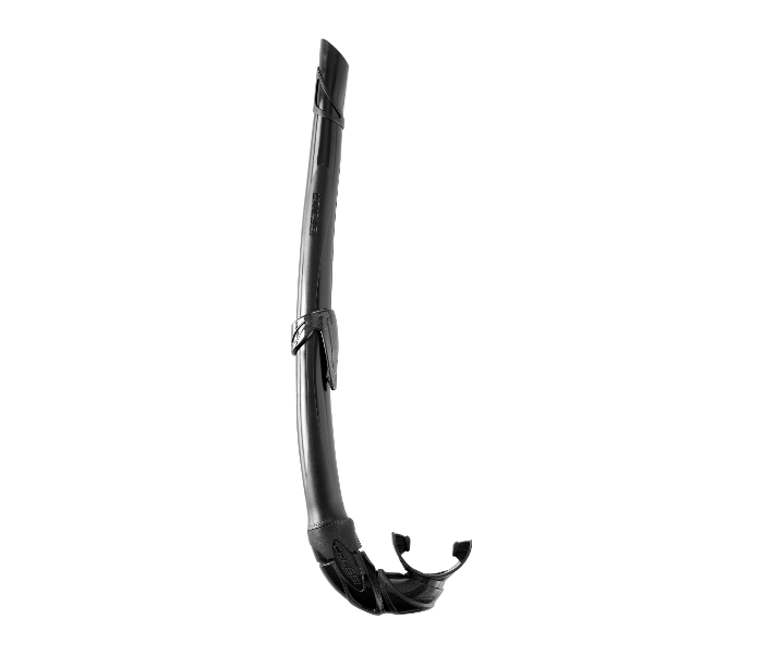 Cressi Corsica Snorkel Apnea Tube - Black - Zoom Image