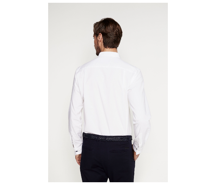 Springfield 150339199 XS Shirts For Men - White - Zoom Image 4