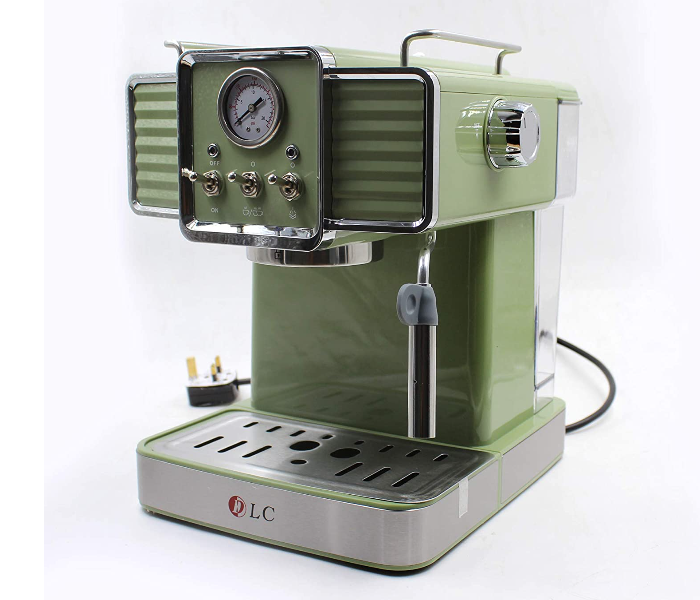 Dlc DLC-CM7311 1350W 1.5 Litre Espresso Coffee Machine - Green - Zoom Image 1