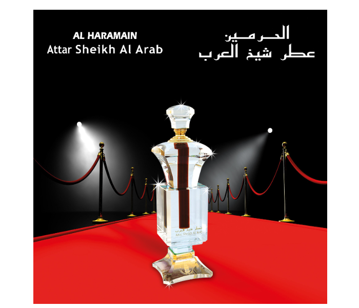 Al Haramain AHP1506 105ml Attar Sheikh Al Arab Perfume Oil - Zoom Image 2