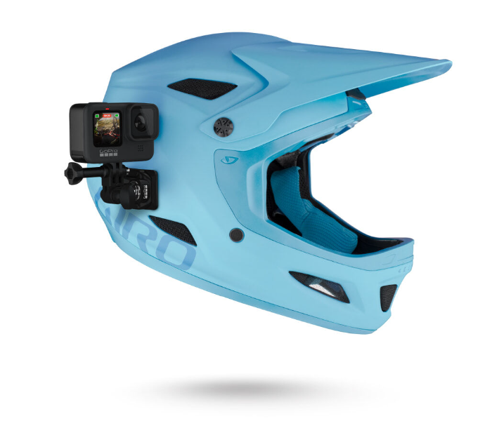 GoPro AHFSM-001 Helmet Front with Side Mount - Black - Zoom Image 1