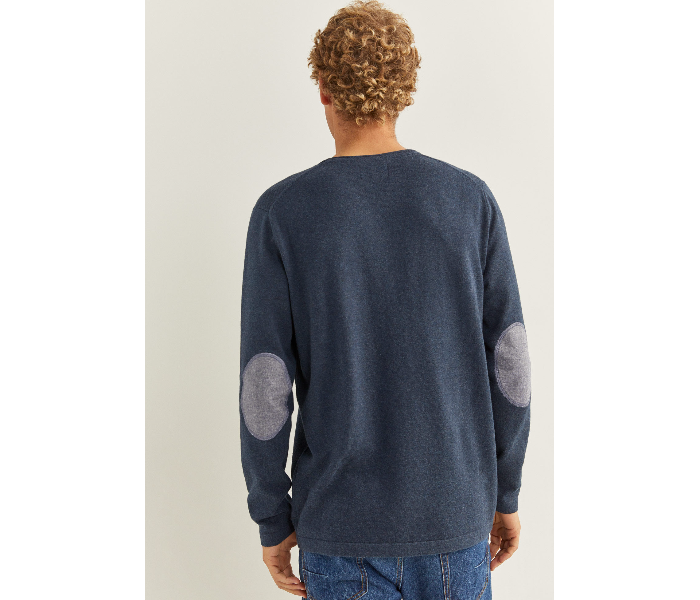 Springfield 140938711 Large Knitwear for Men - Dark Blue - Zoom Image 3