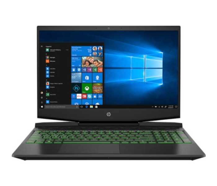 HP Pavilion 15DK1039NIA 15.6 Inch Intel Core i7 16 GB RAM 1TB HDD 256GB SSD 6GB GTX1660TI Graphics DOS -Acid Green  - Zoom Image 1