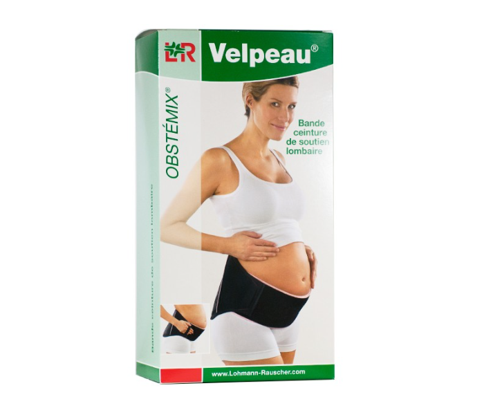 Lohmann and Rauscher 2177017700 Size 3 Velpeau Obstemix Lower Back Support Belt for Pregnant Women - Black - Zoom Image