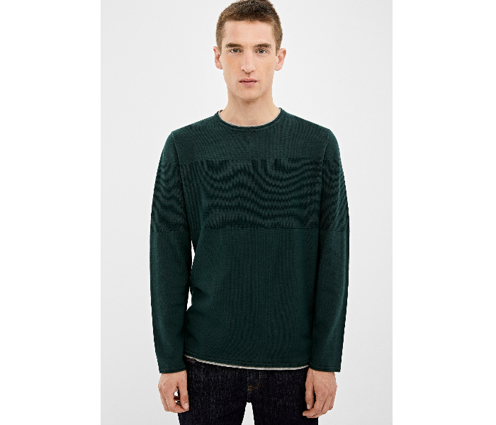 Springfield 140676021 XL Knitted Jumper for Men - Green - Zoom Image 2