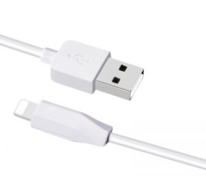 1 Meter Lightning 8 Pin USB Rapid Charging Cable for all Apple IOS Devices LC7 - White - Zoom Image 2