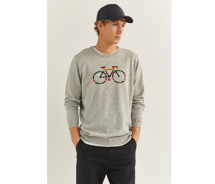 Springfield 141960946 XXL Knitwear for Men - Grey - Zoom Image 1