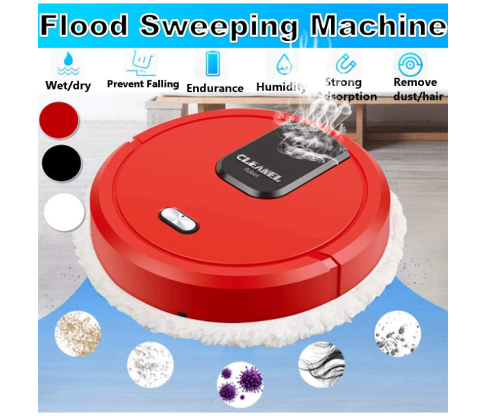 Portable Multifunctional Robot Vacuum Cleaner and Mopping Sweeper Machine - Zoom Image 3