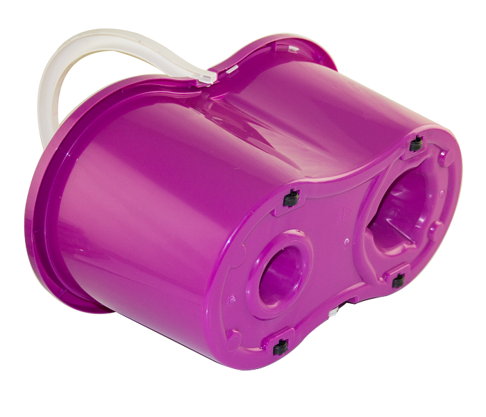 Easy 360 Degree Spinning Mop Bucket Set With 1 Free Mop Head - Purple - Zoom Image 7