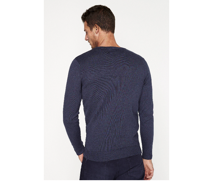 Springfield 141390213 Medium Cotton Knitwear for Men - Medium Blue - Zoom Image 2