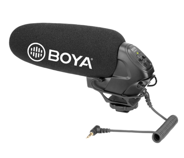 Boya BY-BM3031 Super Cardioid Shotgun Microphone - Black - Zoom Image 1