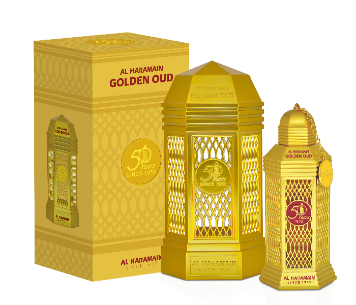 Al Haramain AHP1970 100ml Golden Oud Perfume Spray - Zoom Image