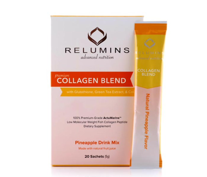 Relumins RL-COLP Advance Nutrition Premium Collagen Blend  -  Pineapple Flavor - Zoom Image