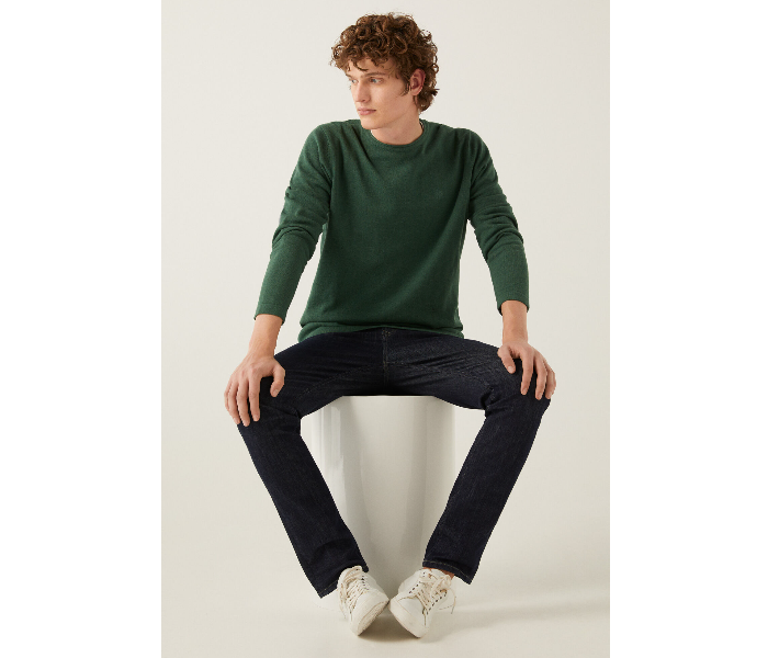 Springfield 140938727 Medium Knitwear for Men - Green - Zoom Image 1