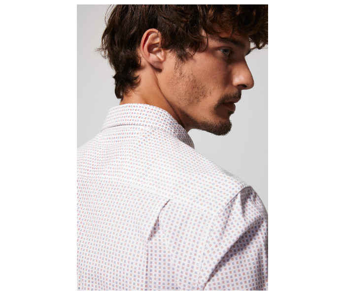 Springfield 150481999 Small Shirts for Men - White - Zoom Image 4