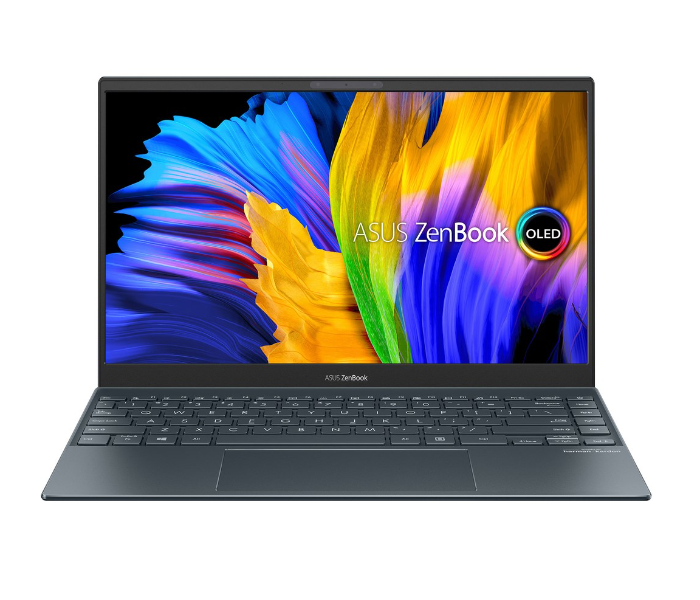 Asus Zenbook 13 OLED UX325EA-OLED005T 13.3 Inch OLED FHD Intel Core i5-1135G7 Processor 8GB RAM 512GB SSD Intel Iris Xe Graphics Windows 10 - Grey - Zoom Image 1