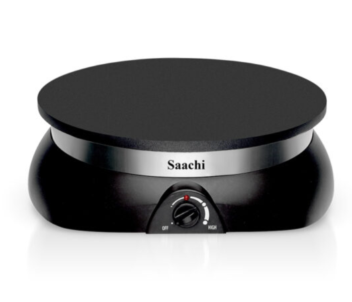 Saachi CM-1847-BK 1250W 33cm Non Stick Rigag Maker - Black - Zoom Image 1