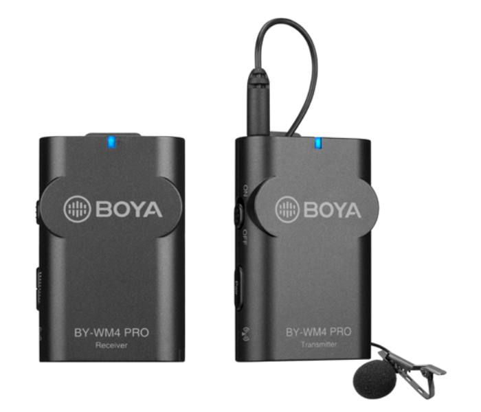 Boya BY-WM4 Pro-K1 Digital Wireless Mic - Black - Zoom Image 1