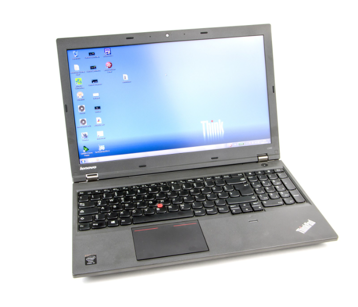 Lenovo Thinkpad L540 15.6 Inch Display Intel Core i5-4th Generation Processor 4GB RAM 500GB HDD Windows 7 Pro OEM Refurbished Laptop - Black - Zoom Image 1