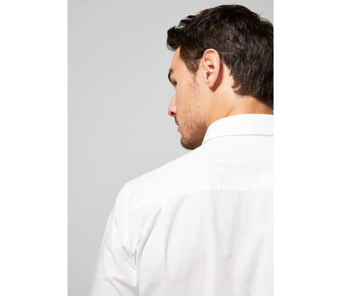 Springfield 150483599 XS Shirts for Men - White - Zoom Image 3