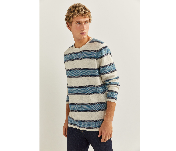 Springfield 141950148 XL Knitwear for Men - Light Grey - Zoom Image 3