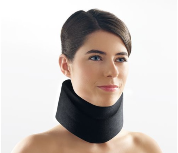 Lohmann & Rauscher 2177020600 T3 Velpeau Cervix 2 Classic Anatomically Shaped Cervical Collar With Extra Reinforcement - Black - Zoom Image 3