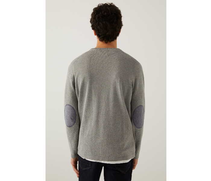 Springfield 140938746 Medium Knitwear for Men - Grey - Zoom Image 2