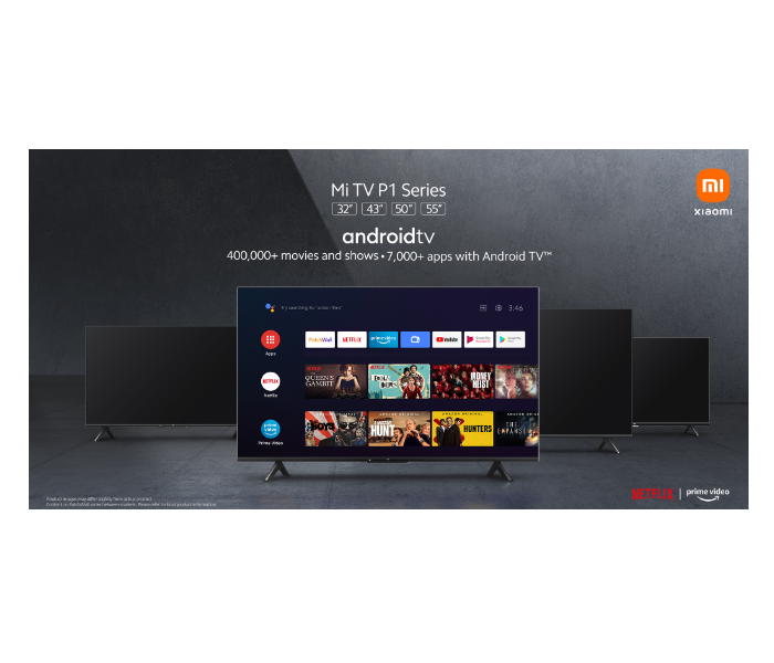 Xiaomi Mi P1 55 Inch 4K Ultra HD Smart LED Android TV - Black - Zoom Image 3