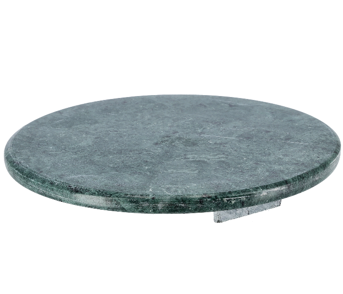 Royalford RF10140 11 Inch Marble Rolling Board - Green and White - Zoom Image