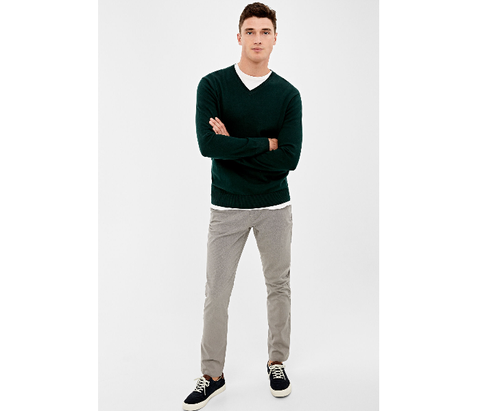 Springfield 140661220 XL Knitted Jumper for Men - Black - Zoom Image 1