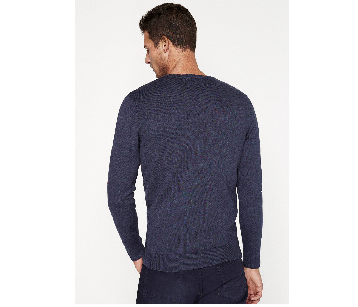 Springfield 141390213 XL Cotton Knitwear for Men - Medium Blue - Zoom Image 2