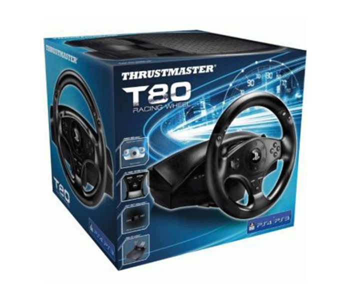 Thrustmaster TM-WHL-T80 T80 Racing Wheel Official Sony licensed  - Zoom Image 1