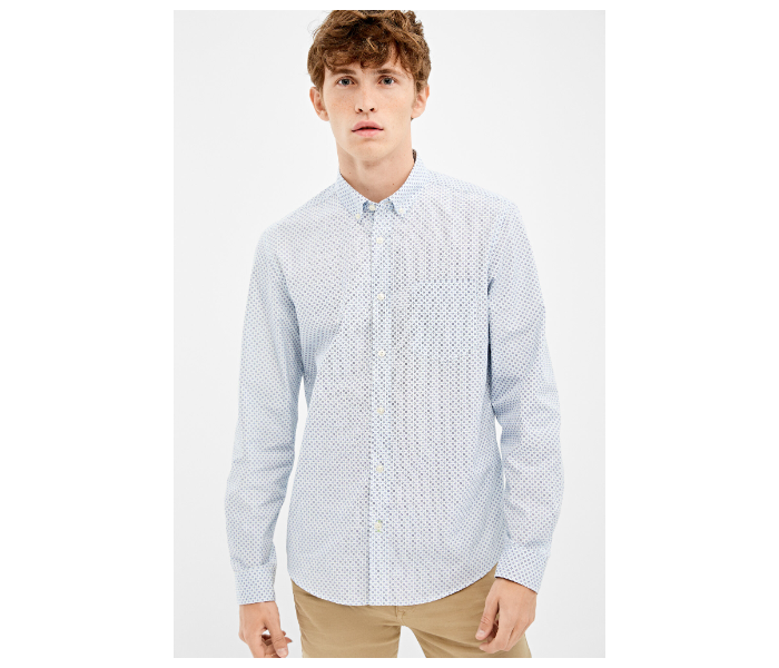 Springfield 150668499 Small Shirts for Men - White - Zoom Image 2