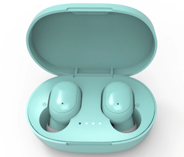 A6S Bluetooth 5.0 TWS Wireless Earphone with Noise Cancelling Mic - Blue - Zoom Image