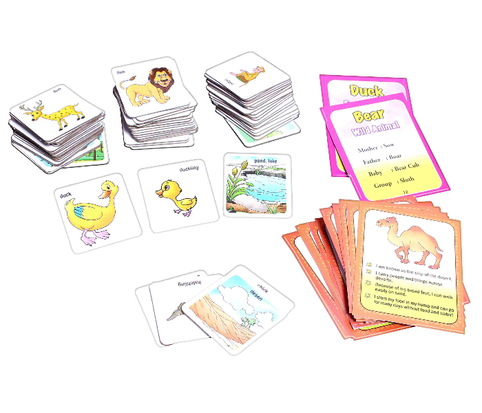 JMsouq Creative Educational CE01016 Animal Families and Their Homes  2 in one Game for Kids - Zoom Image 2