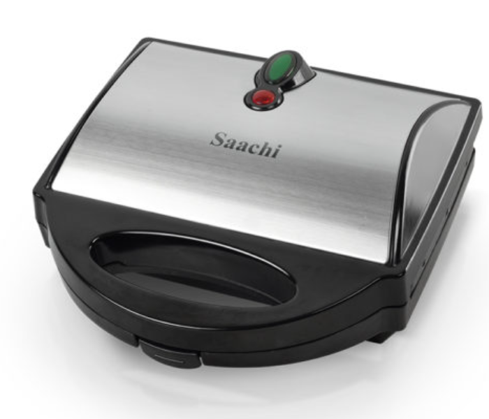 Saachi HD1546 700W Non Stick Waffle Hot Dog Maker - Black and Silver - Zoom Image 2