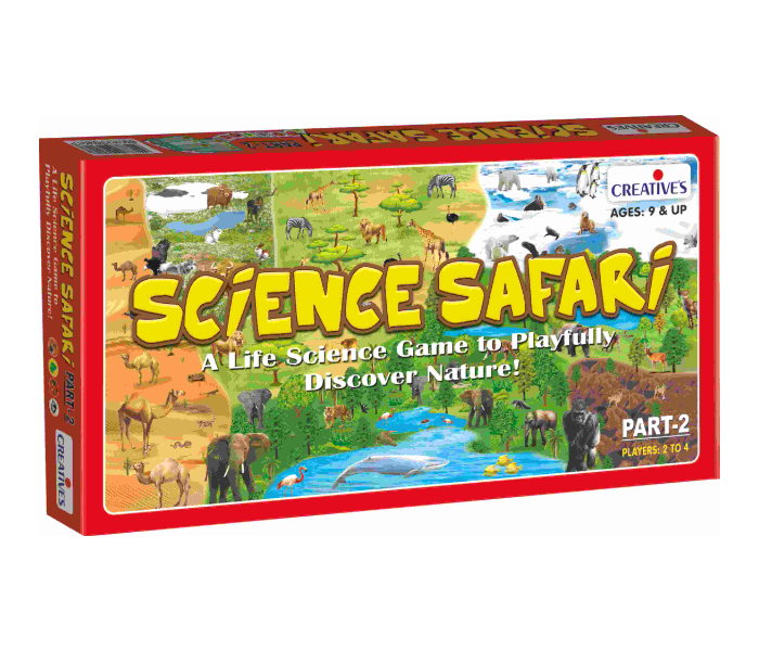 JMsouq Creative Educational CE00225 Science Safari Part 2 Educational Game for Kids - Zoom Image 1