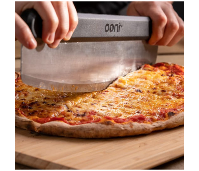 Ooni UU-P06700 14 inch Stainless Steel Rocker Blade Pizza Cutter- Black - Zoom Image 3