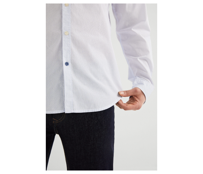 Springfield 150547514 XXL Shirts for Men - White - Zoom Image 3