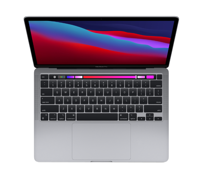 Apple MacBook Pro Z11C000HL 13.3 inch Display M1 Chip 16GB RAM 1TB Storage MacOS - Grey - Zoom Image 2