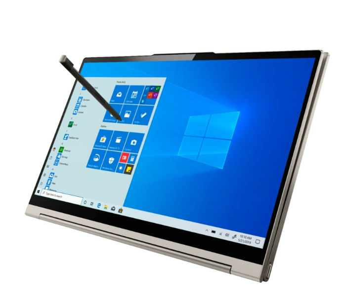 Lenovo Yoga 81Q90041US 14 Inch 4K UHD Touchscreen Intel Core i7-1065G7 Processor 16GB RAM 512GB SSD 32GB Optane Intel Iris Plus Graphics FP Reader Windows 10 - Iron Mica - Zoom Image 2