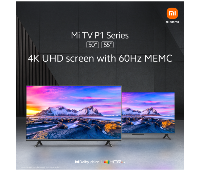 Xiaomi Mi P1 55 Inch 4K Ultra HD Smart LED Android TV - Black - Zoom Image 4