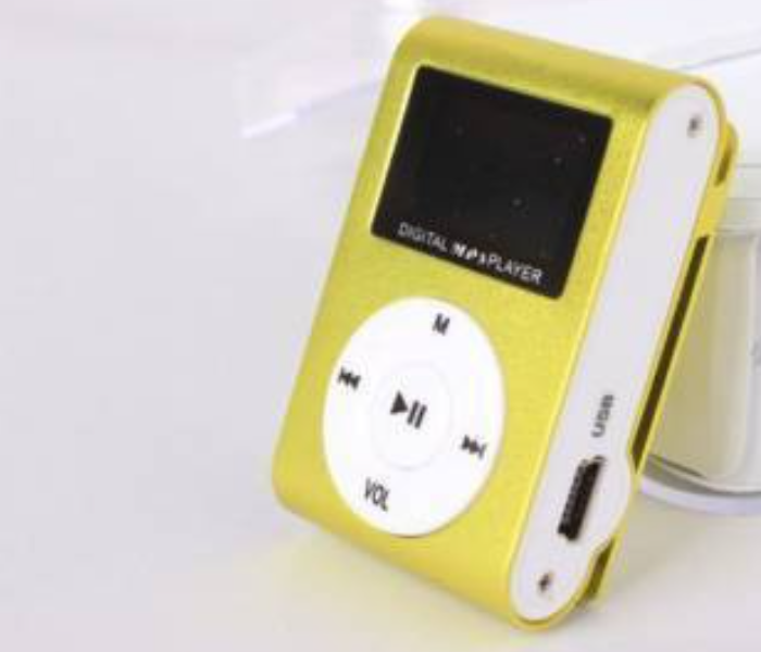 Zen Portable Mini USB Digital MP3 Player - Gold - Zoom Image 3