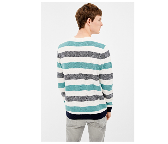 Springfield 140664796 XXL Knitted Jumper for Men - Ivory - Zoom Image 3